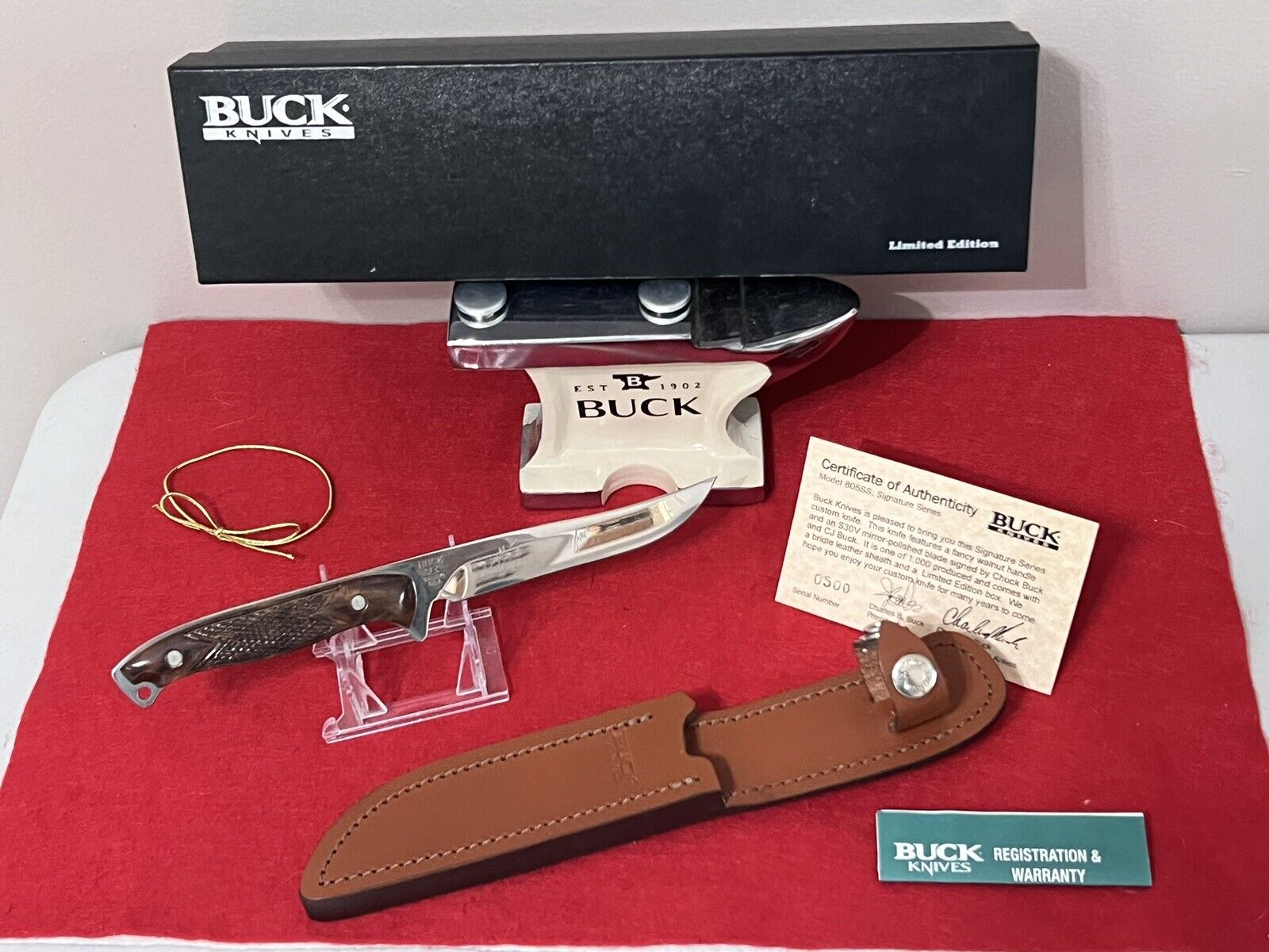 Buck Knife Model 805 Signature Series 
