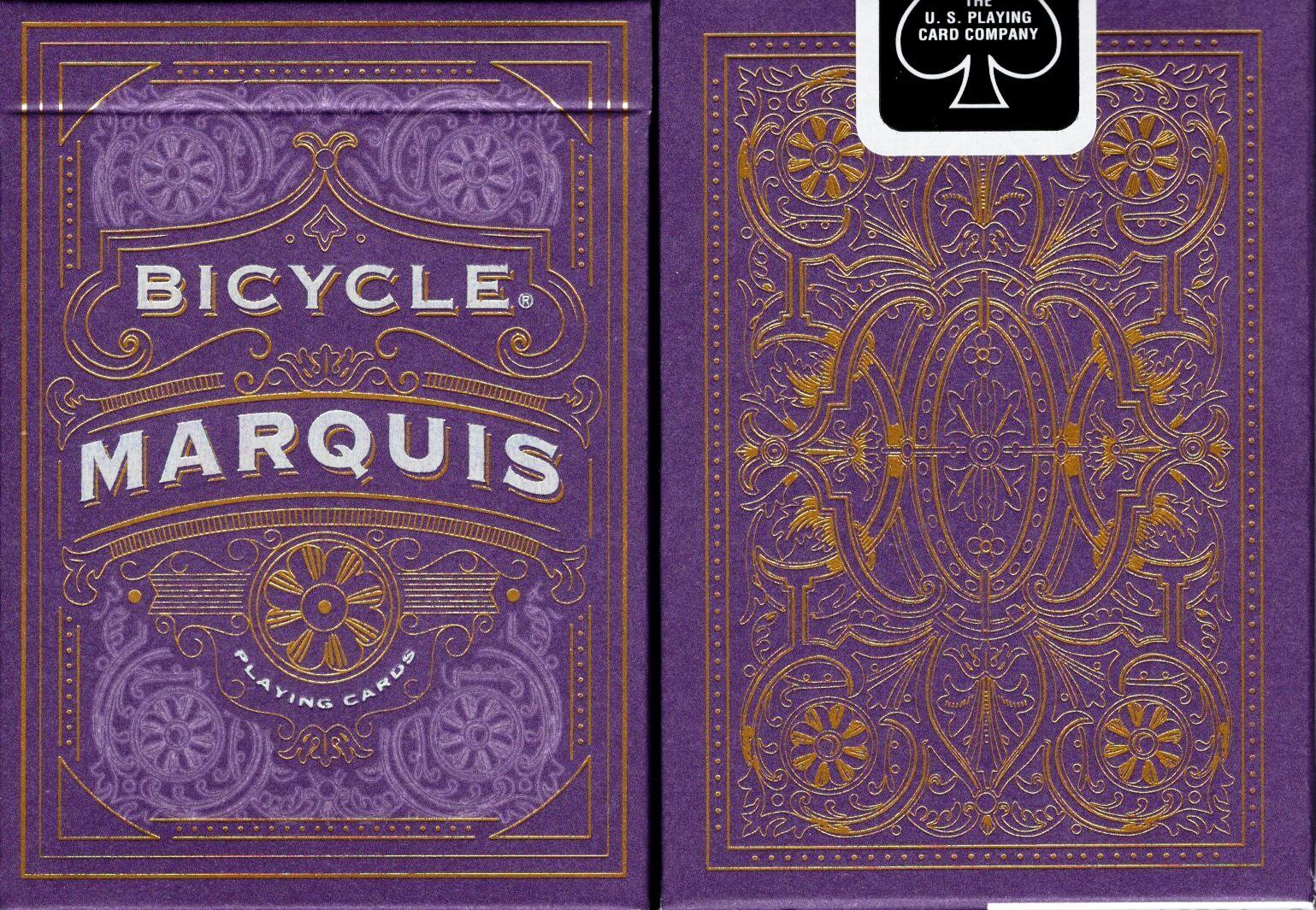 Marquis Bicycle Playing Cards Poker Size Deck USPCC Custom Limited New Sealed