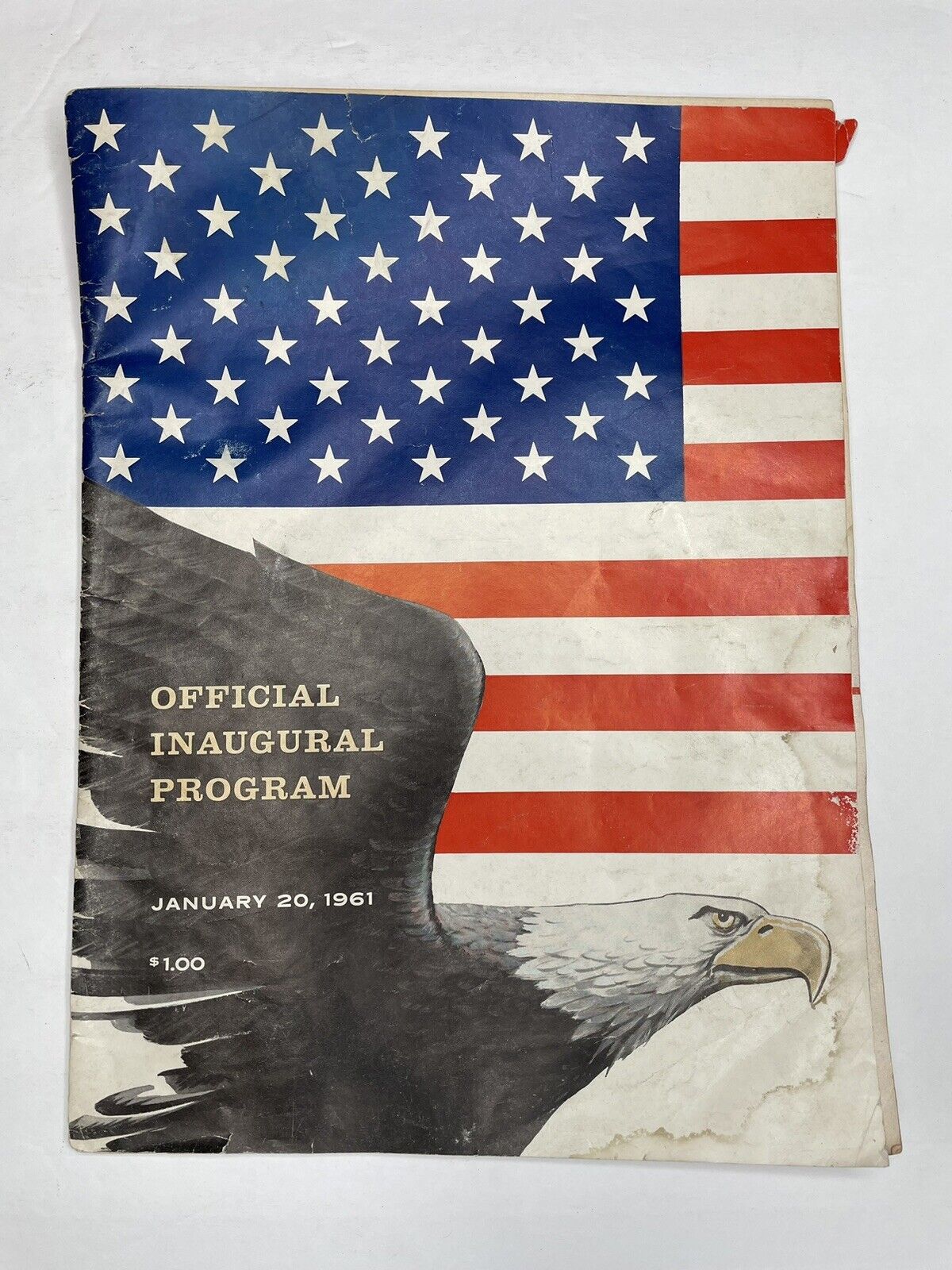 Vintage 1961 JFK Official Inagural Program