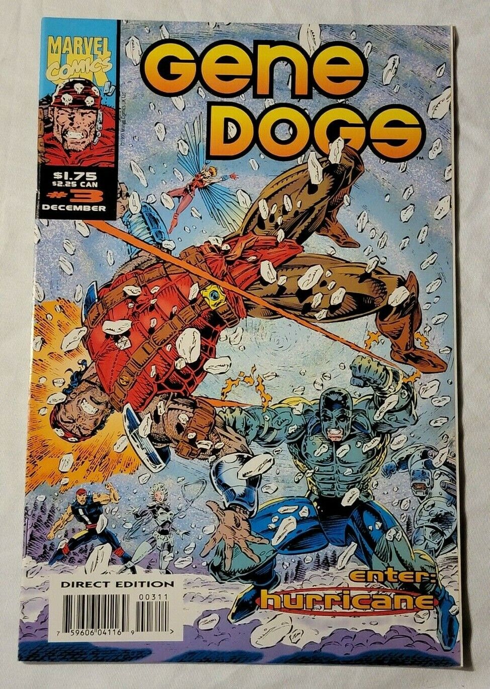 Marvel Gene Dogs #3 -NM- Enter Hurricane 1993 : Save on Shipping Details Inside