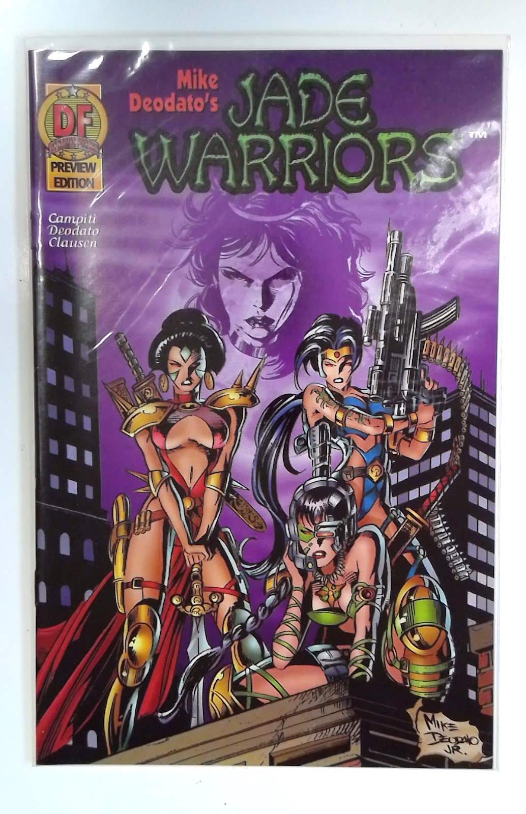 Jade Warriors Exposure Preview Book #0 DF Dynamic Forces (1999) Comic Book