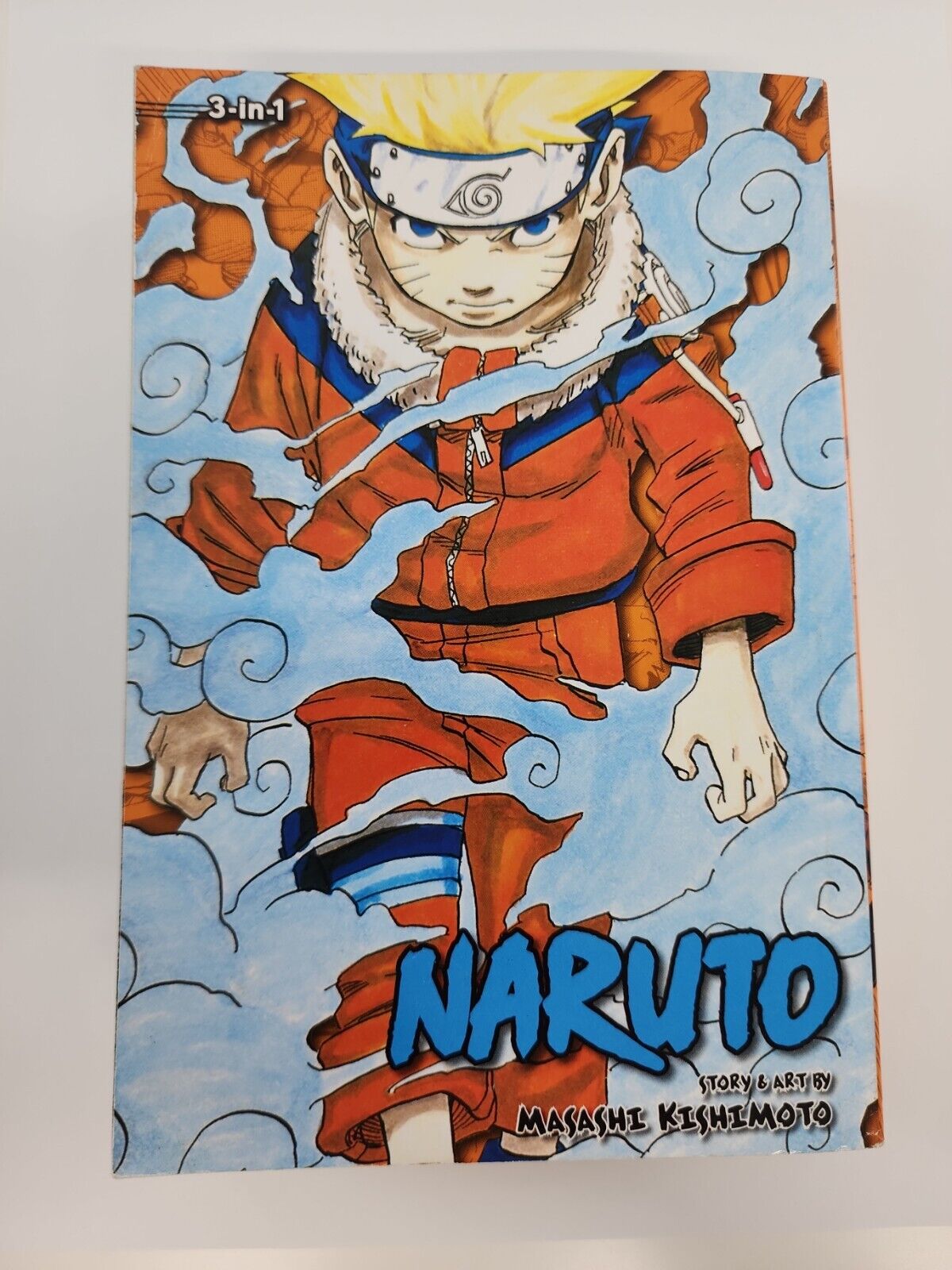 Naruto (3-In-1 Edition) Vol. 1-3 English Manga Masashi Kishimoto Trade Paperback