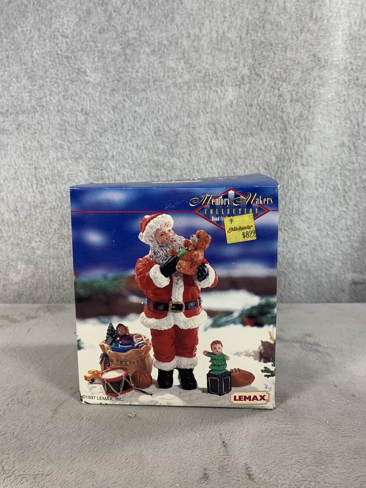 Vintage Lemax Memory Makers Collection Santa's Gift for Billy Village 77016
