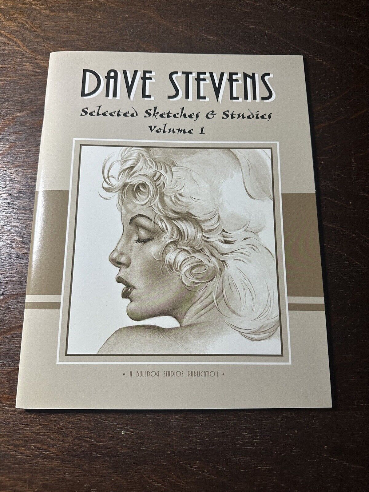 DAVE STEVENS Sketches & Studies VOL 1 Signed(Personalized)
