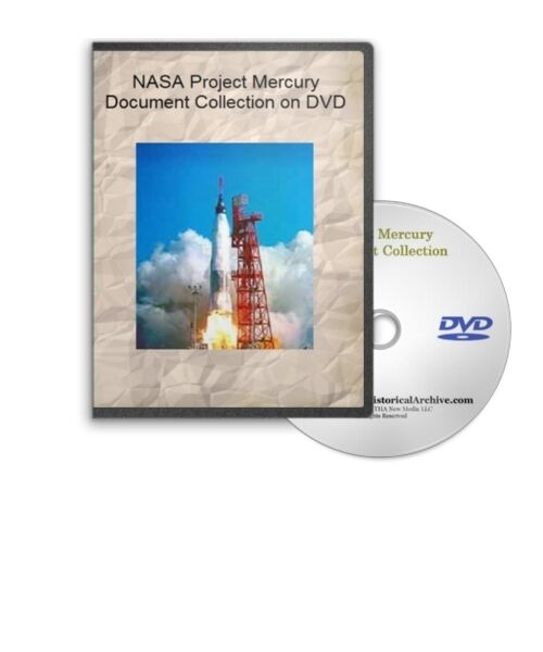 NASA Project Mercury Document Collection DVD - A649