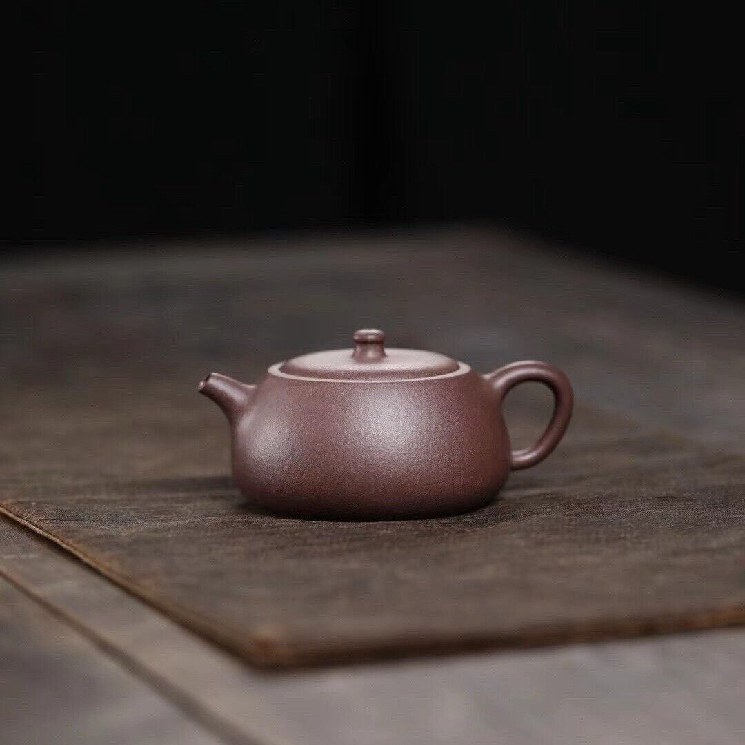140cc Eggshell Yixing Zisha Purple Clay TianQingNi Handmade Jinlan Teapot