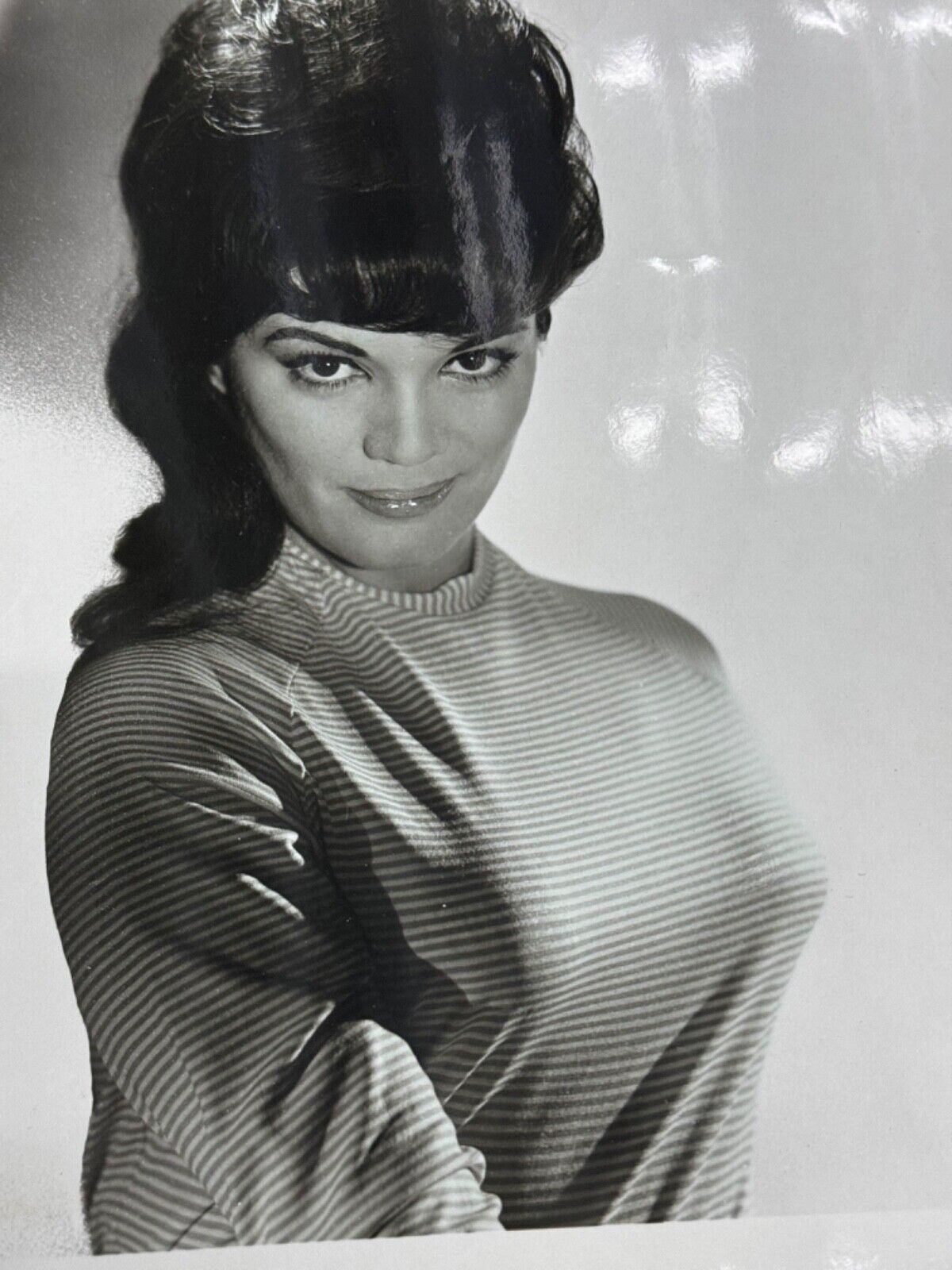 Vintage Connie Francis Sweater Girl 1960s Studio Photo