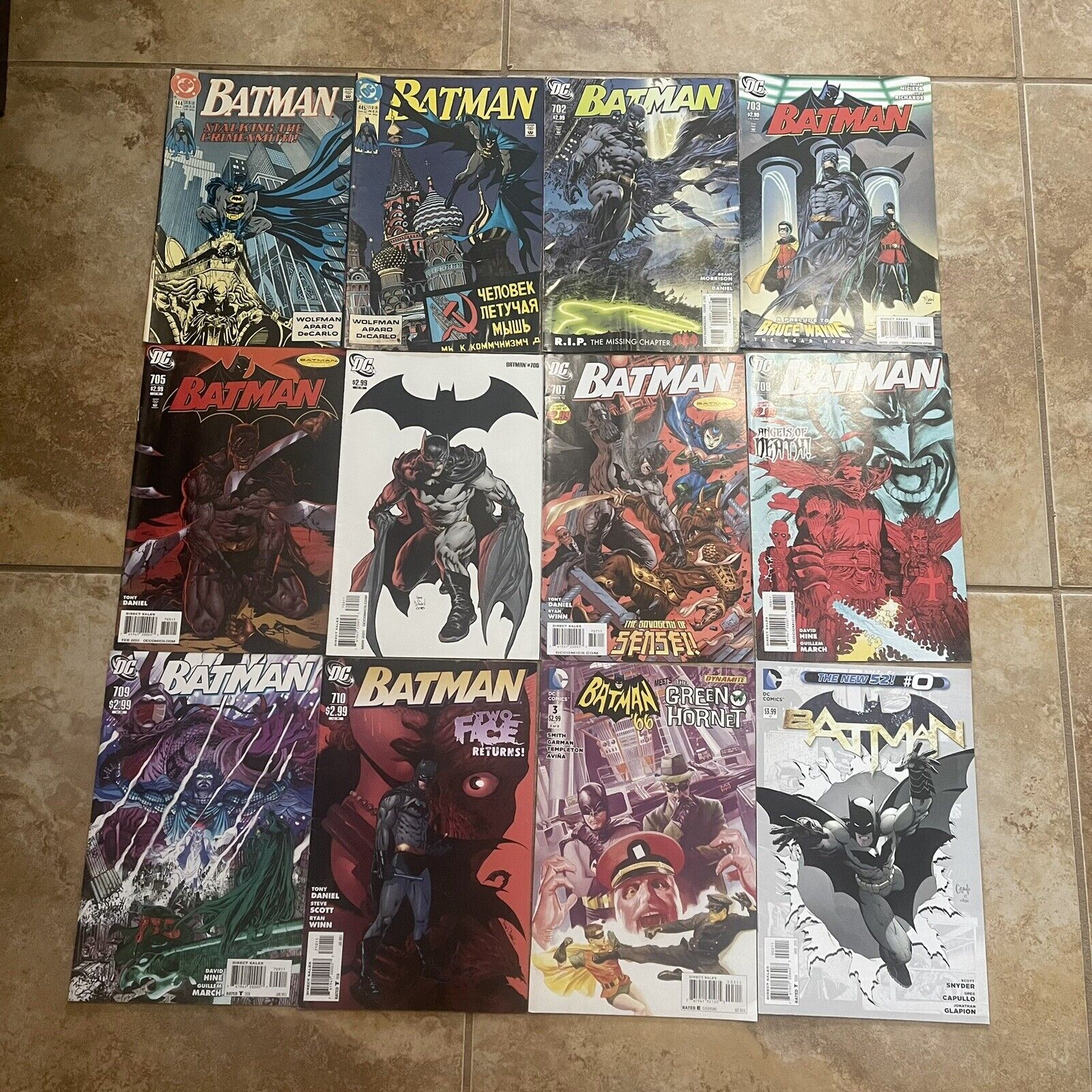 Batman 703-710, DC New 52 Batman Lot Of 27 Scott Snyder Greg Capullo Partial