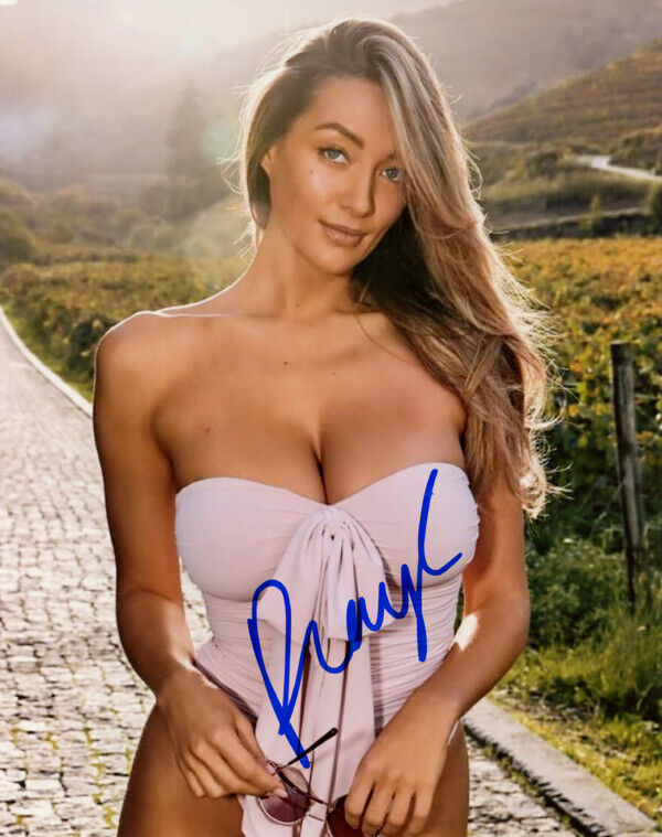 PENNY LANE SIGNED 8x10 PHOTO SPORTS ILLUSTRATED SWIMSUIT MODEL RARE BECKETT BAS