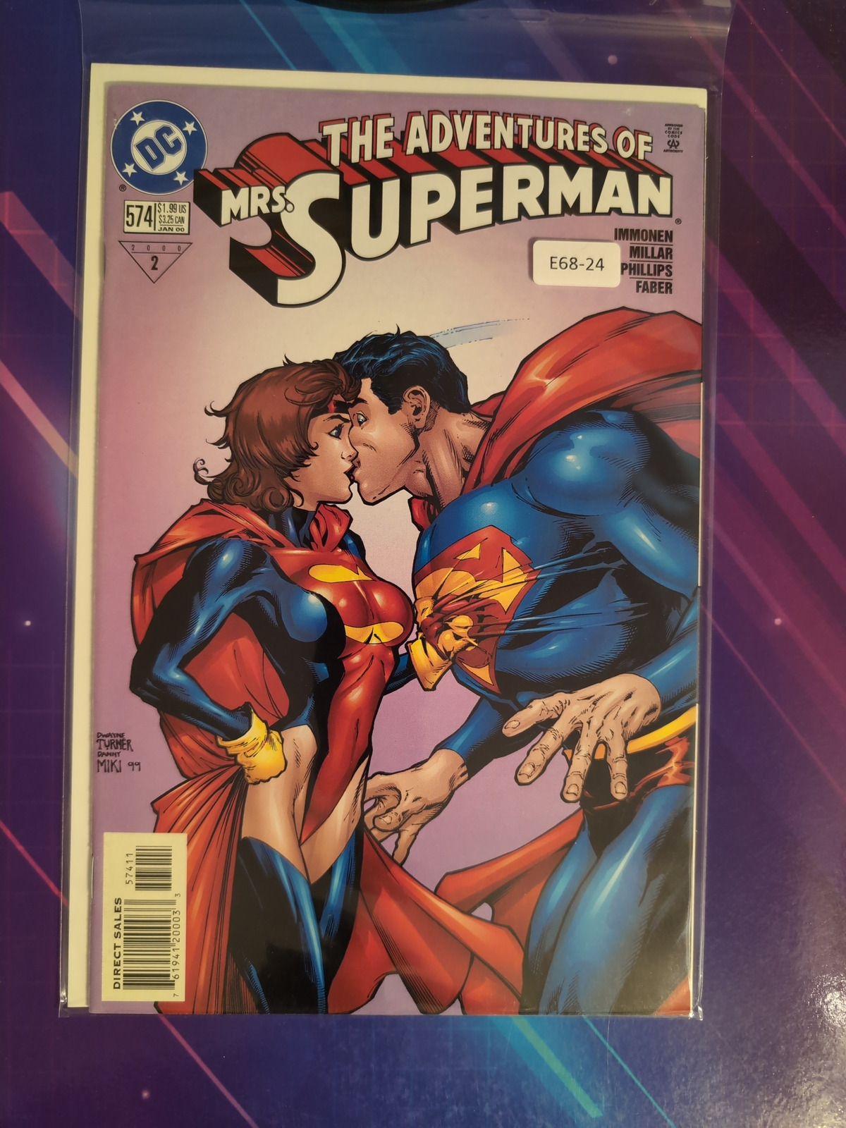 ADVENTURES OF SUPERMAN #574 VOL. 1 HIGH GRADE DC COMIC BOOK E68-24