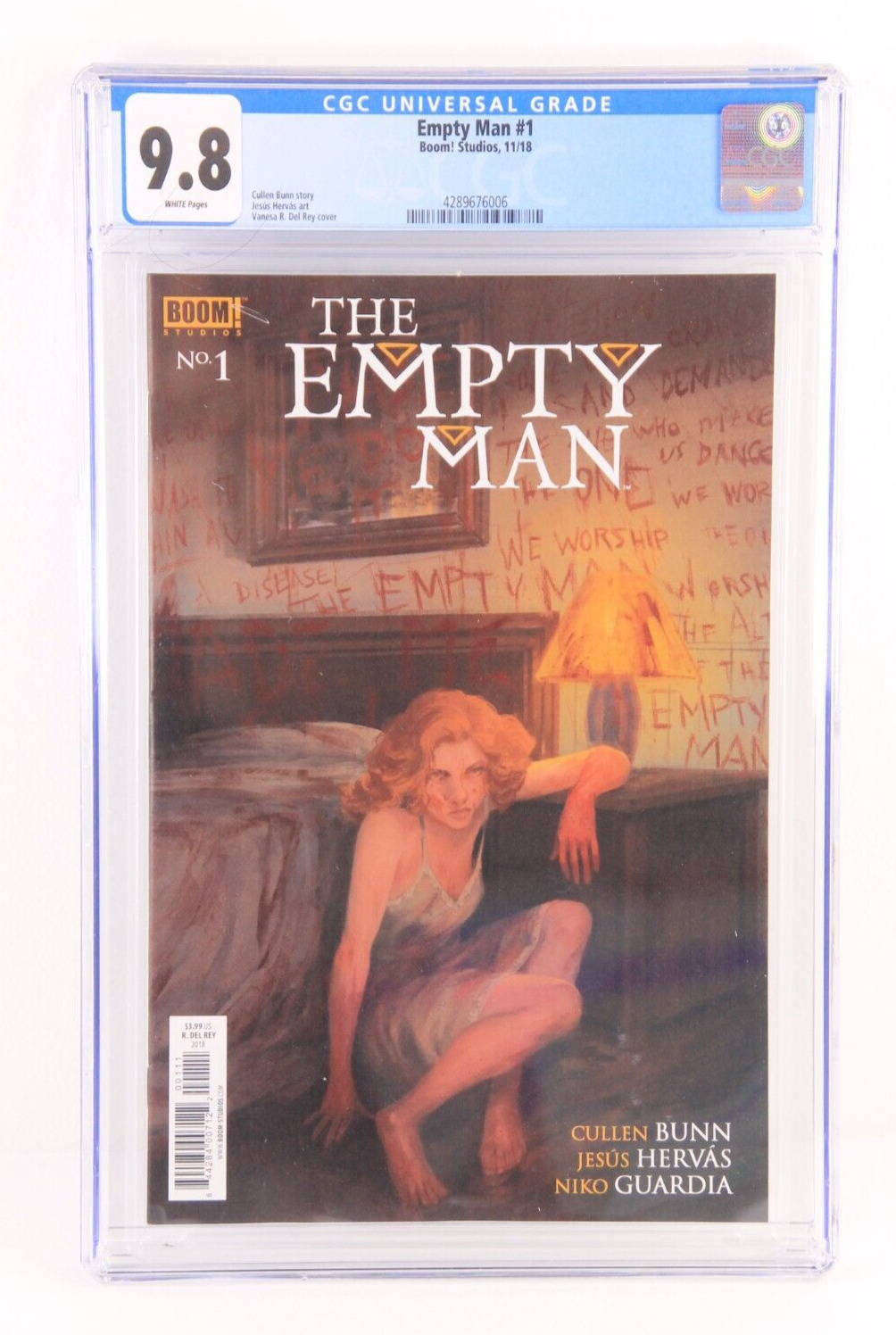 The Empty Man #1 Boom Studios 2018 CGC 9.8