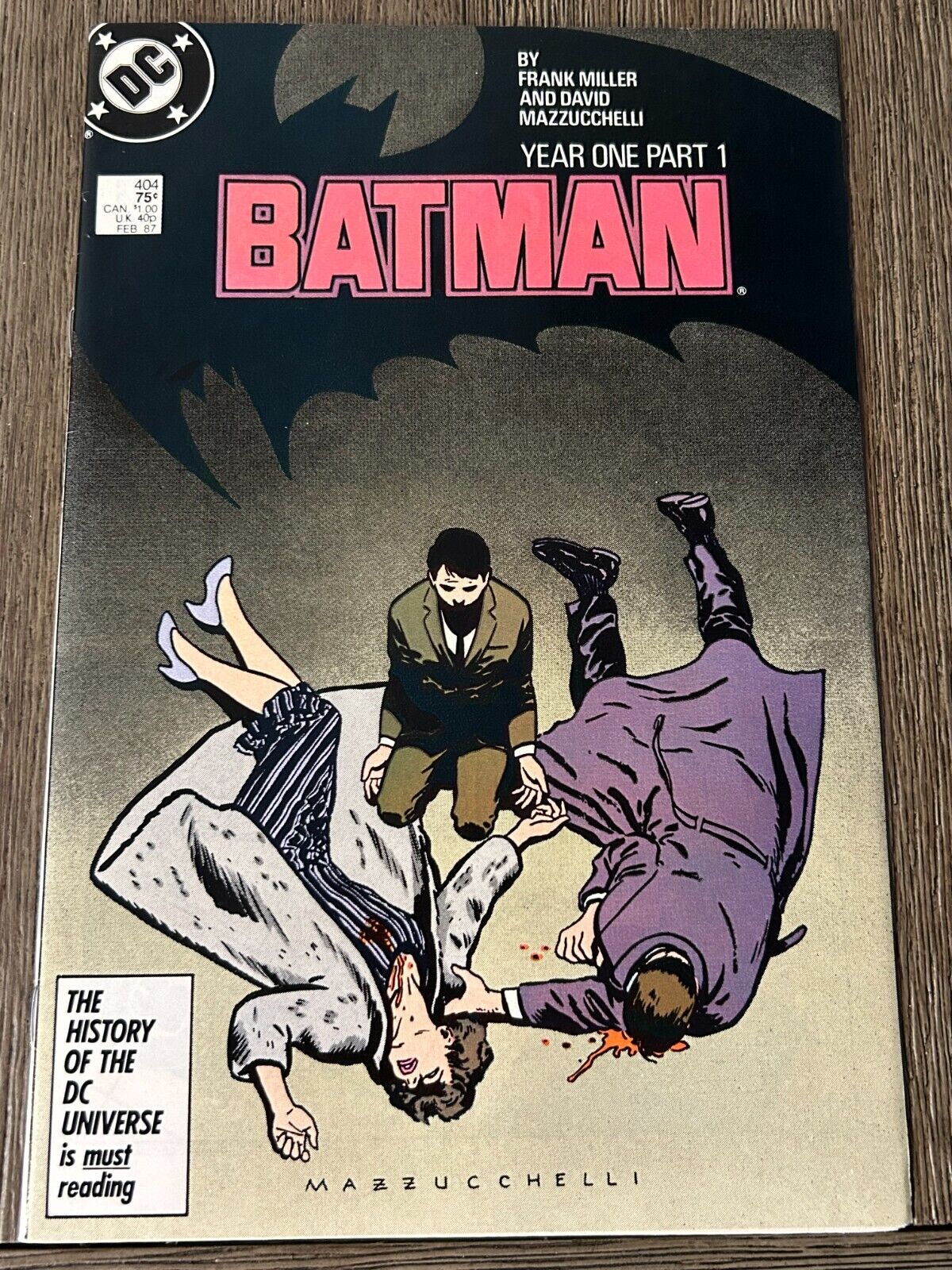 Batman #404 NM (1987) Year One Pt. 1 Frank Miller