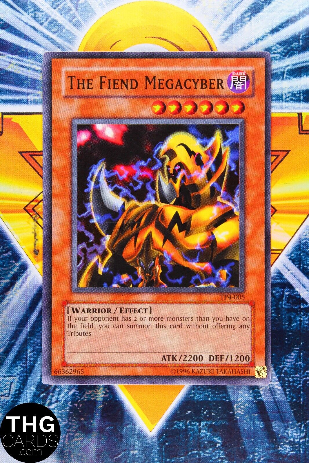 The Fiend Megacyber TP4-005 Super Rare Yugioh Card