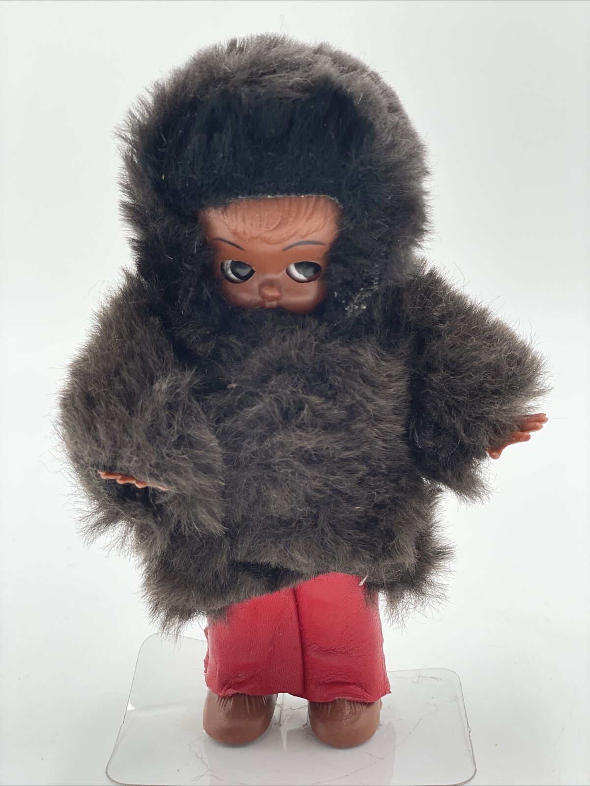 Vintage 80’s Eskimo Native American Carlson Doll Oglala Sioux Eyes Open & Shut