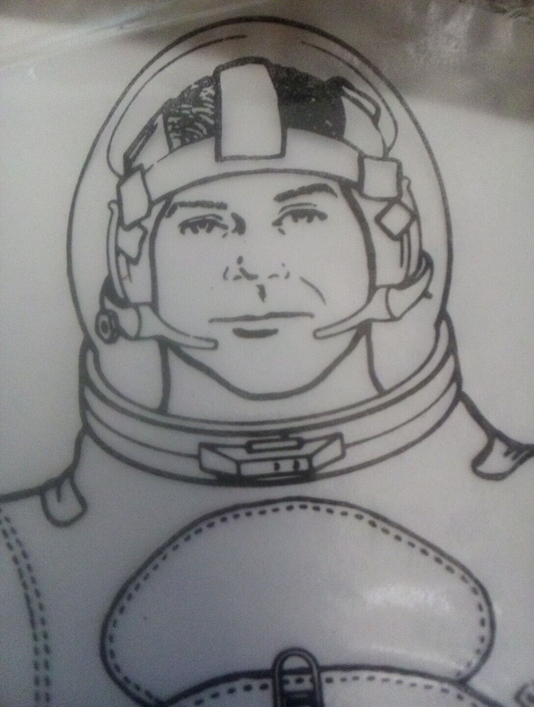 Original Drawing Of NASA Space Shuttle Suit