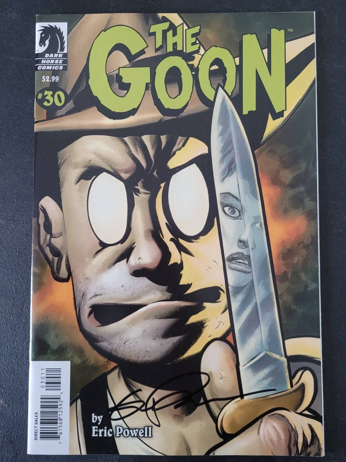 THE GOON #30 (2008) DARK HORSE COMICS AUTOGRAPHED/SIGNED By ERIC POWELL