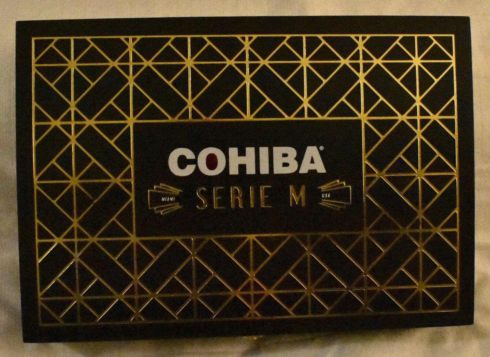 COHIBA SERIE M - 12.25 x 8.75 x 2 - EMPTY CIGAR BOX - MINT CONDITION 