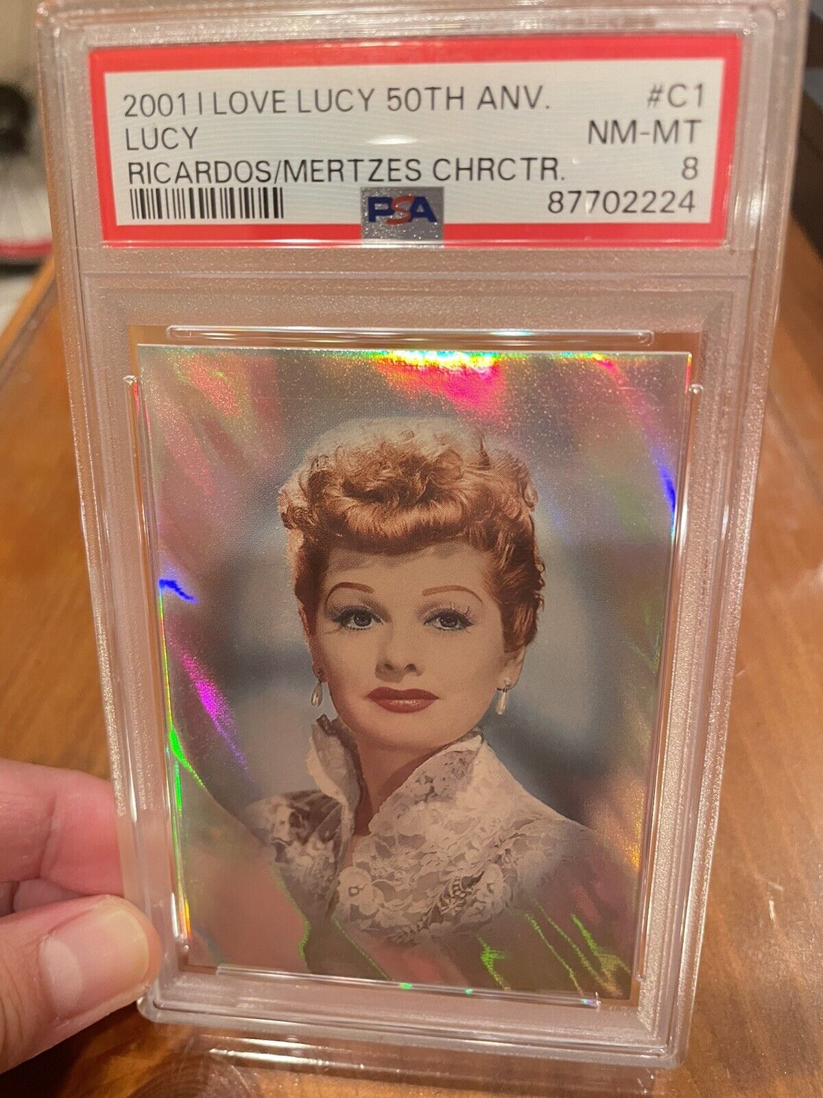 2001 I love Lucy 50th Anniversary Lucy Ball, PSA population 1