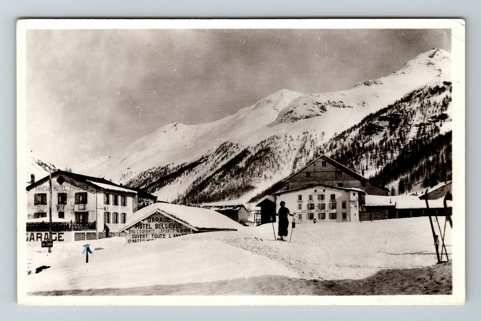 RPPC-France, Signal de l'Isseran Pointe de Lessieres RPPC Vintage Postcard