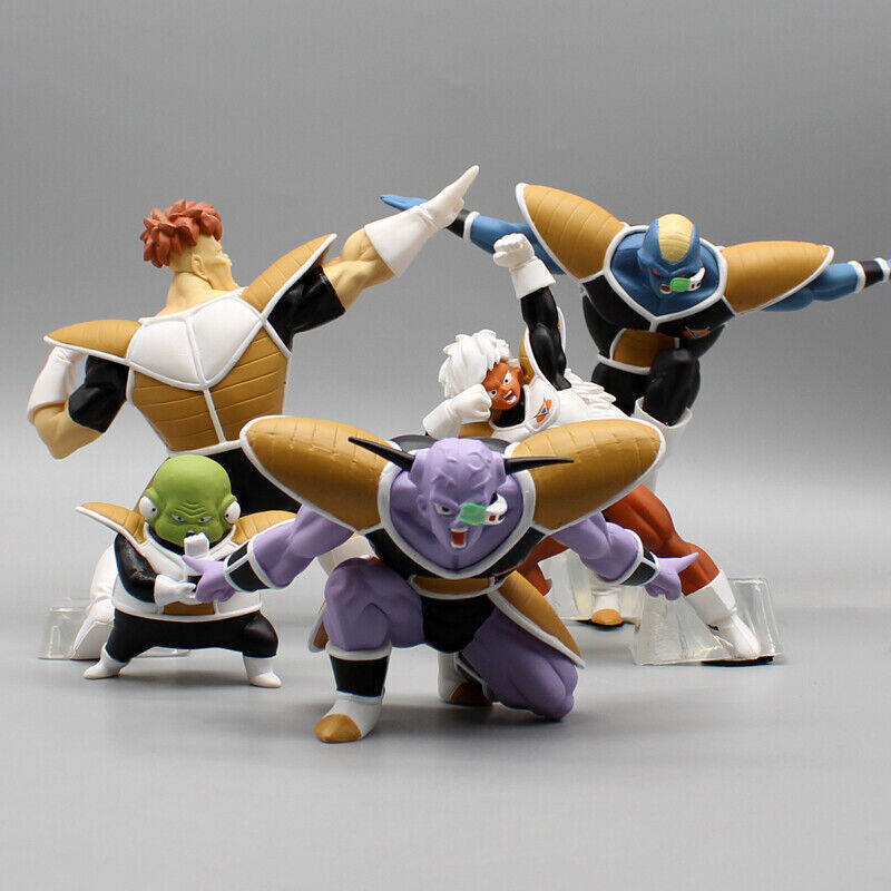 Dragon Ball Z Ginyu Force Figures Toy Collection Jeice Guldo Ginyu Recoom Burter