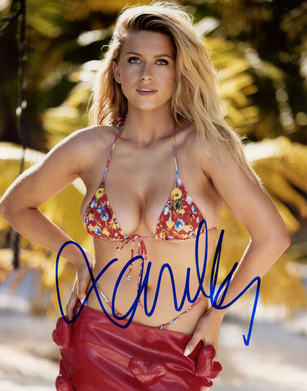 XANDRA POHL SIGNED 8x10 PHOTO SPORTS ILLUSTRATED SI SWIMSUIT MODEL BECKETT BAS