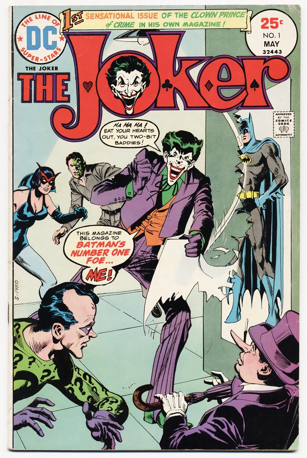 The Joker #1 (1975, DC) 1st Solo Series