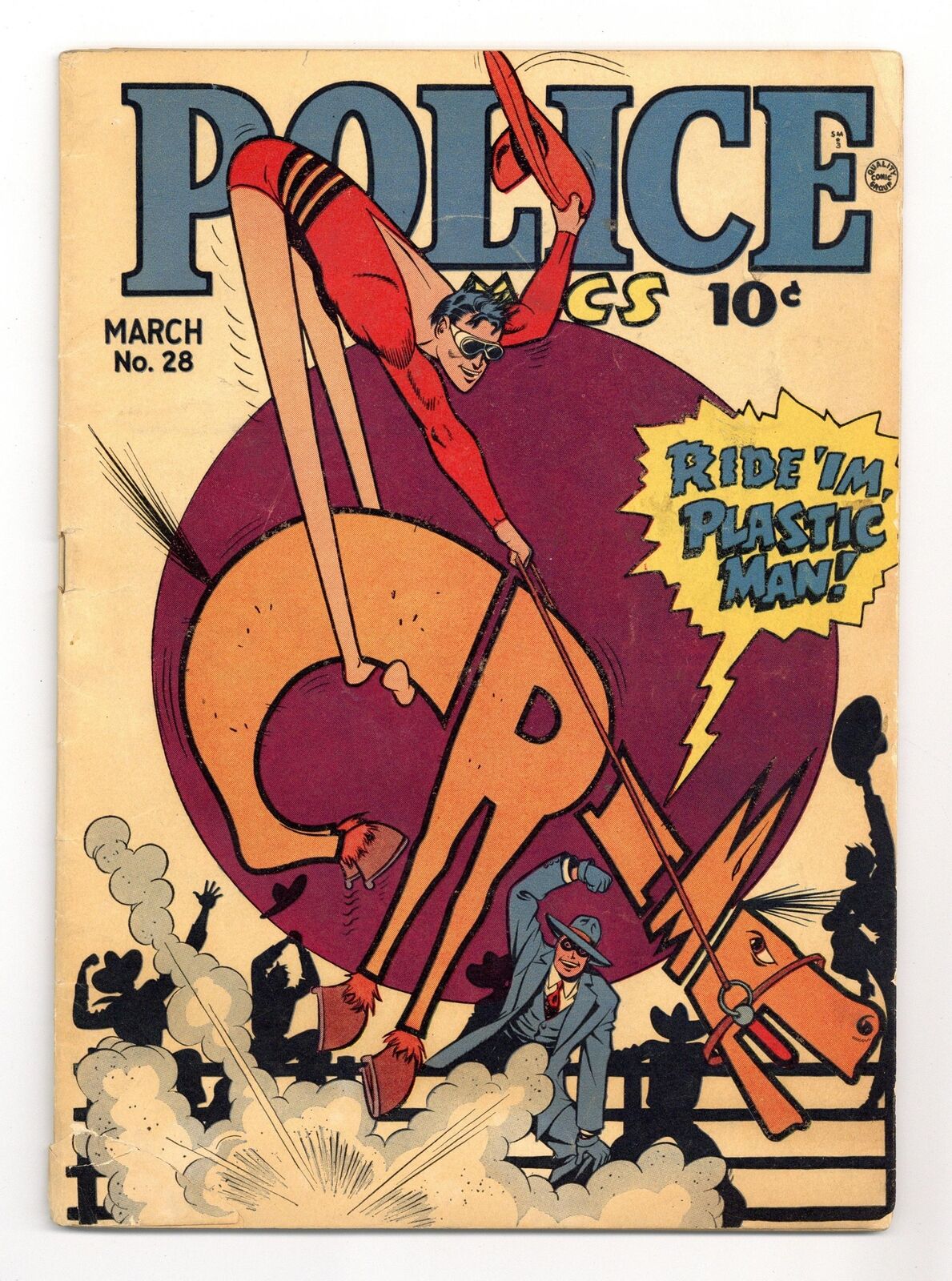 Police Comics #28 GD+ 2.5 1944