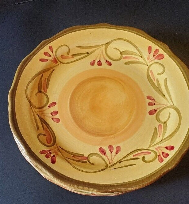 Home Trends Italian Villa Salad Plate Mint condition fast shipping