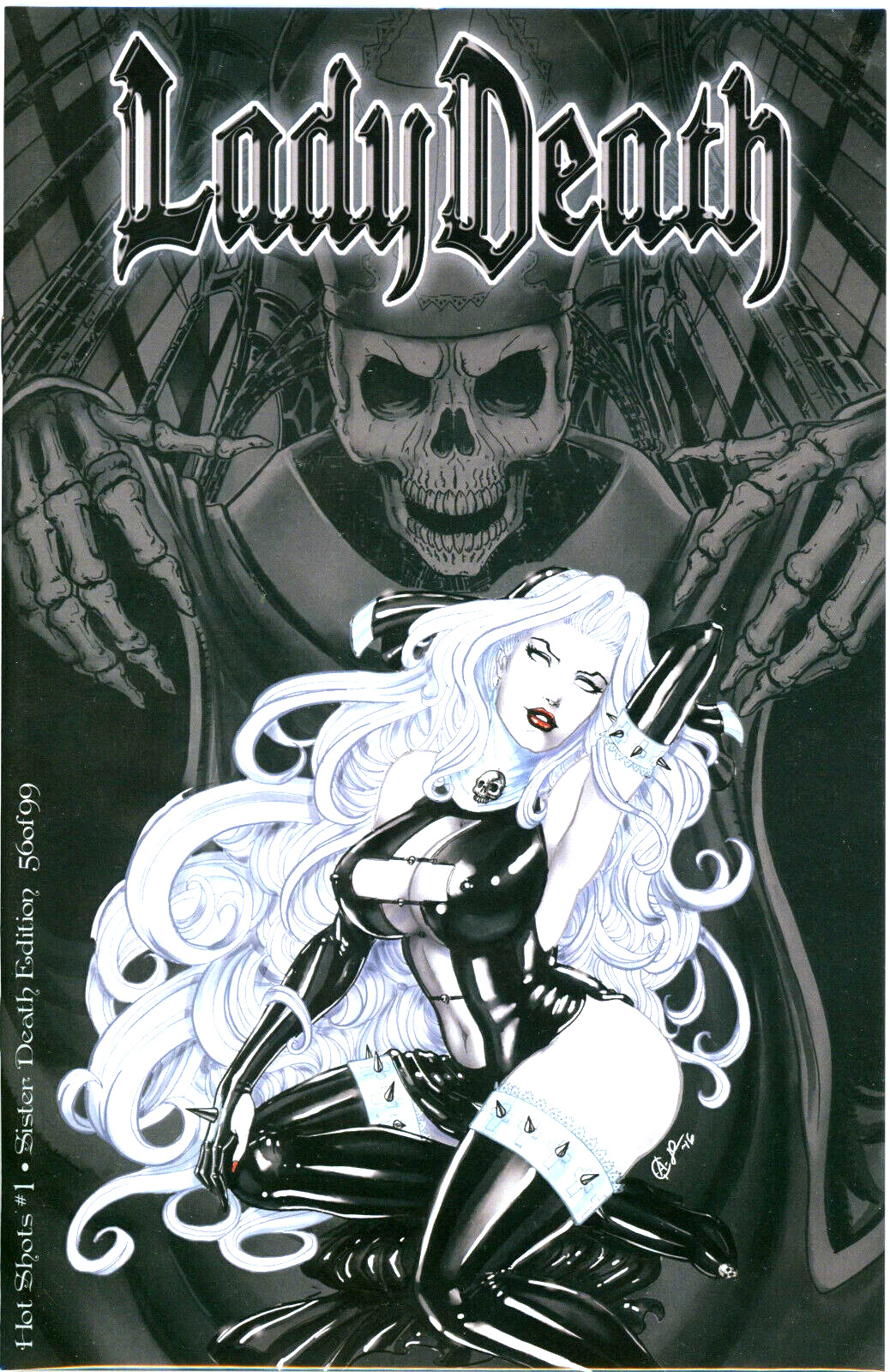 Lady Death Hot Shots #1 Sister Death Edition Coffin Comics Ltd /99