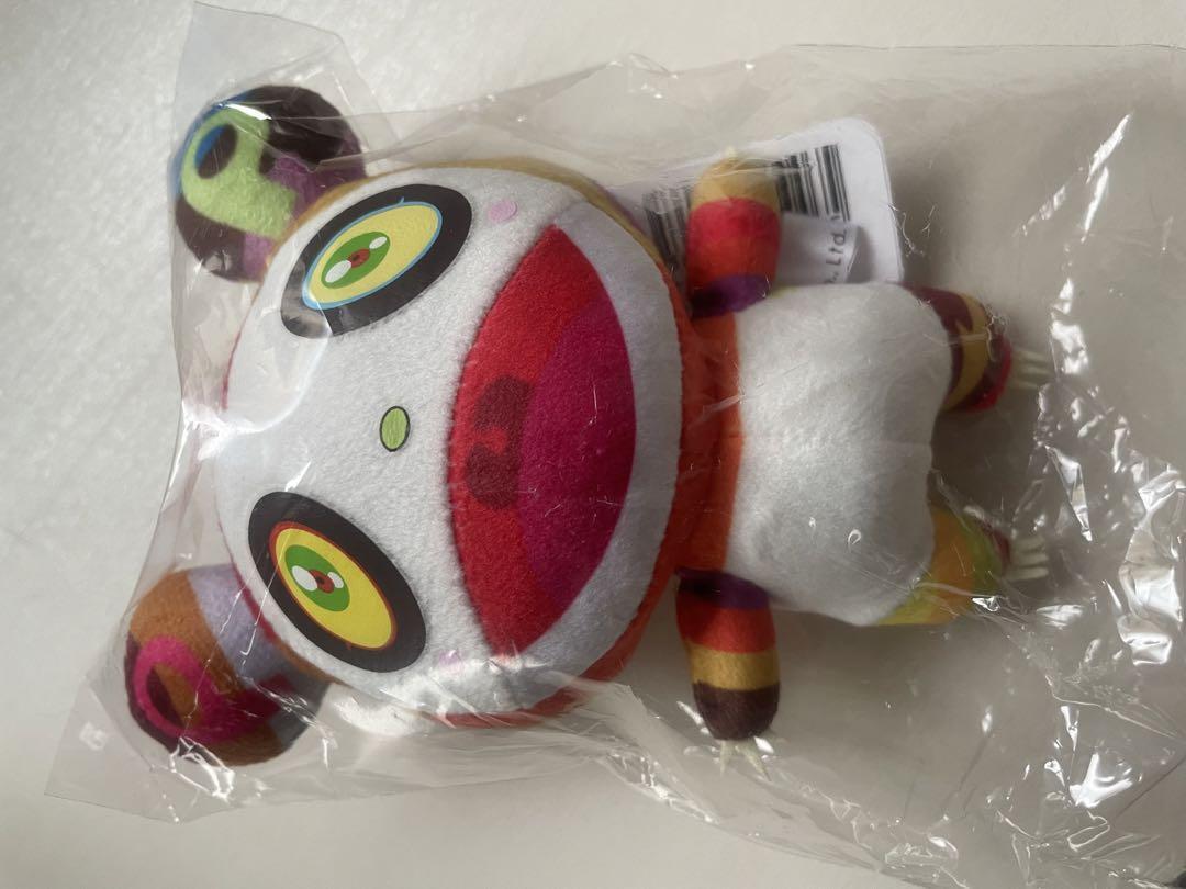 Takashi Murakami kaikai kiki Characters Panda Plush Doll Mascot Keychain New
