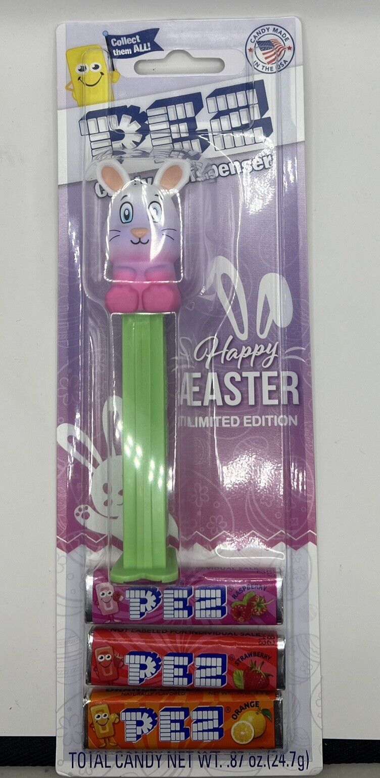 New - Limited Edition - 2024 PEZ Dispenser - Ombre Easter Bunny