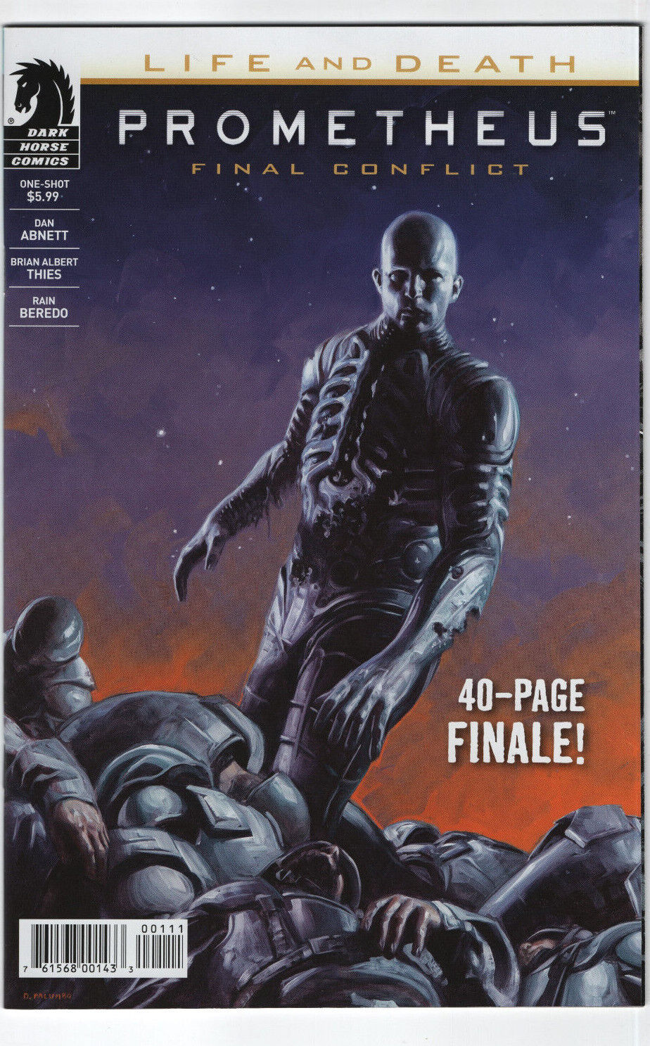 Prometheus Life And Death Final Conflict One Shot 1 2017 Dark Horse Comics Alien