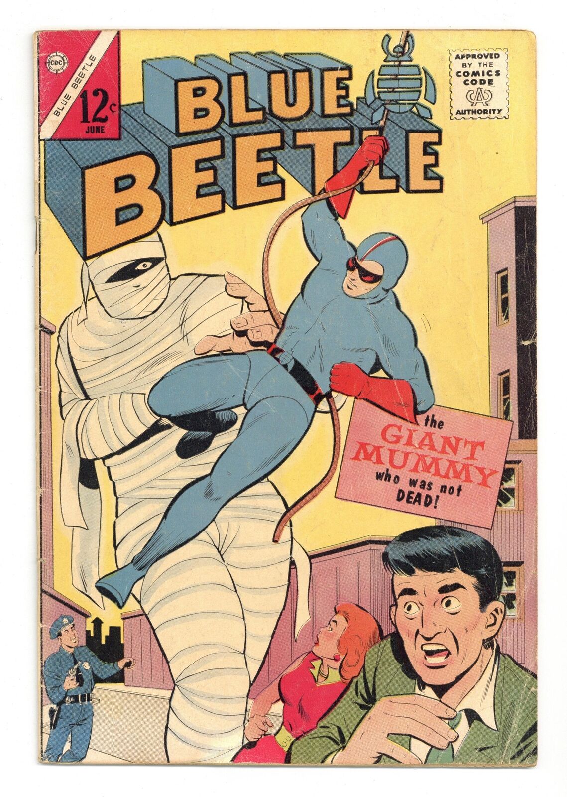 Blue Beetle #1 VG- 3.5 1964 1st Silver Age app. and origin Blue Beetle