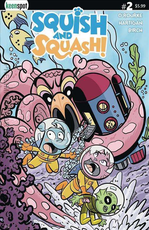 Squish And Squash #2C VF/NM; Keenspot | All Ages Print Run: 60 - we combine ship
