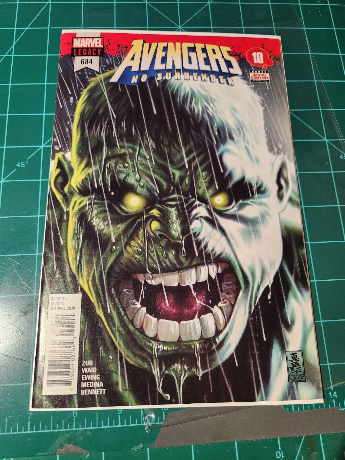 AVENGERS #684 1st Immortal Hulk 1st Printing No Surrender Marvel 2018 Near Mint