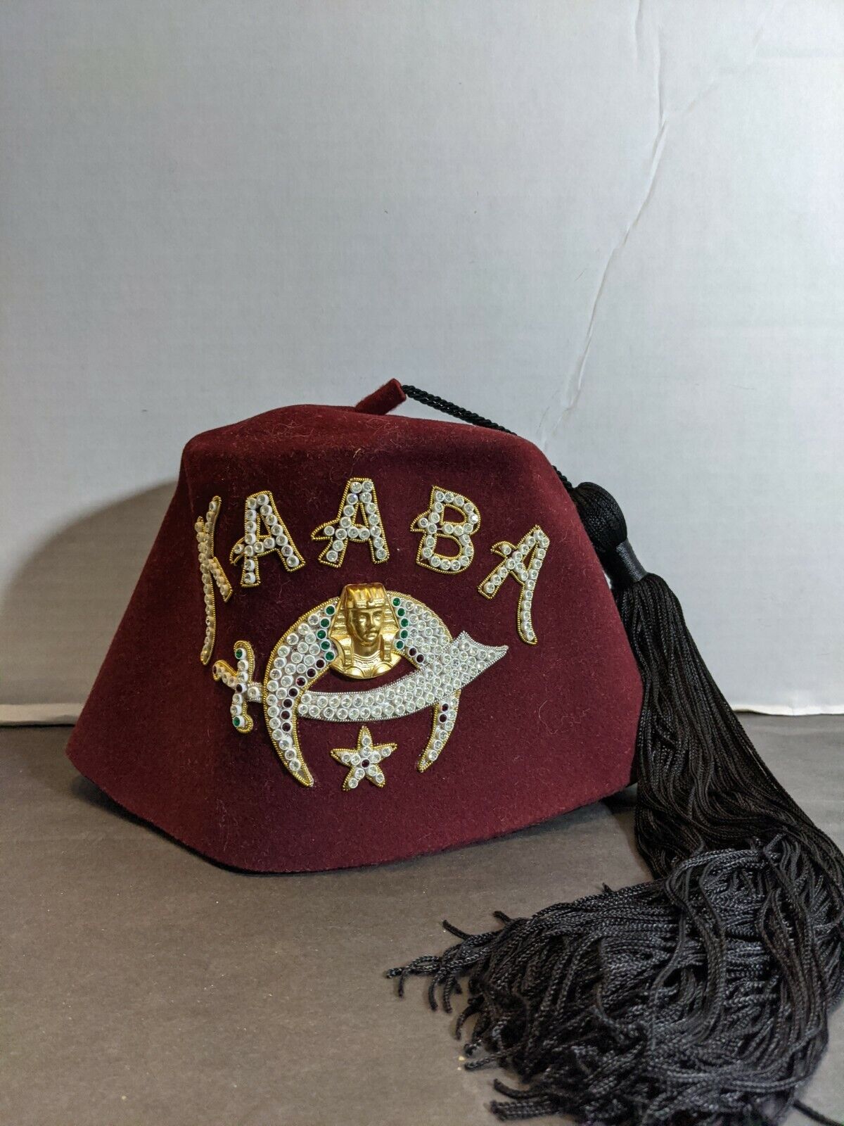 Vintage Harry M.Osers Co Handmade & Masonic Jewelry Araba Freezes Hat