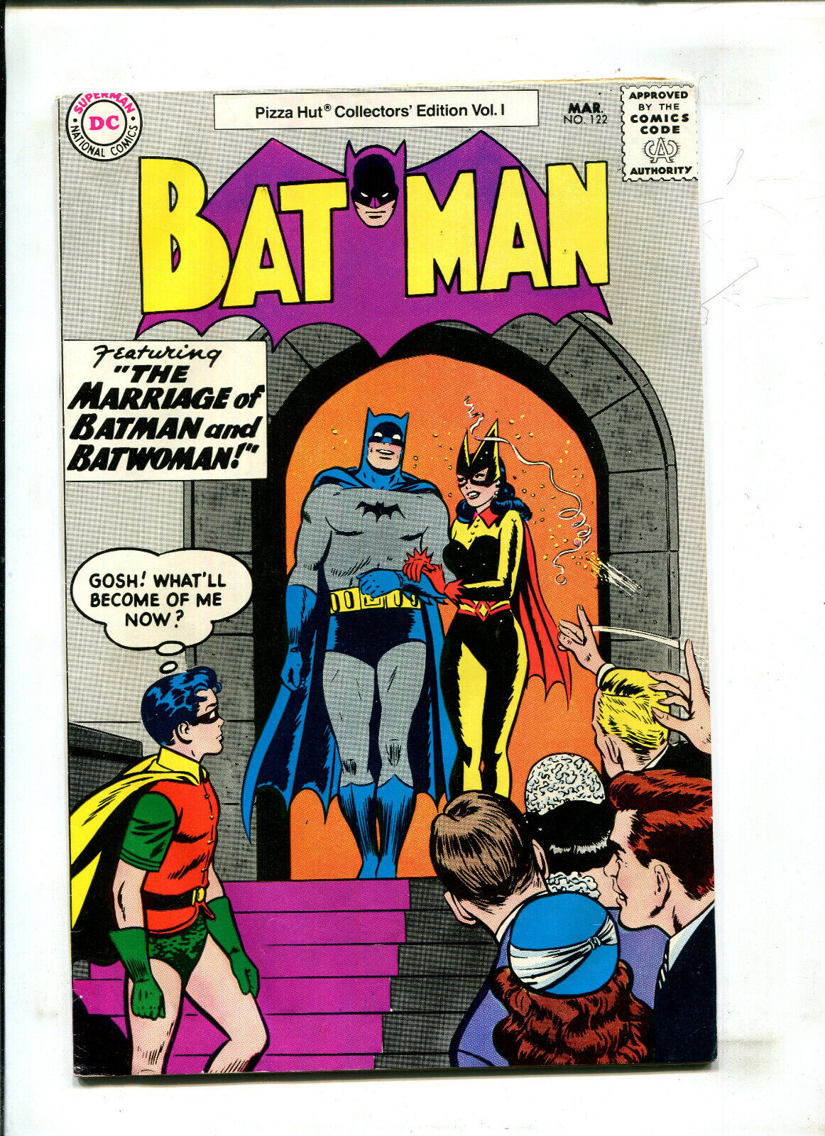 BATMAN #122 (1959) - PIZZA HUT COLLECTORS ED. VOL.1 (9.2) 1977