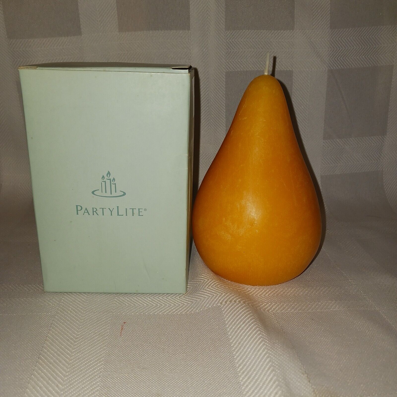 Partylite Retired Pear & Quince Pear Shaped Candle WA528