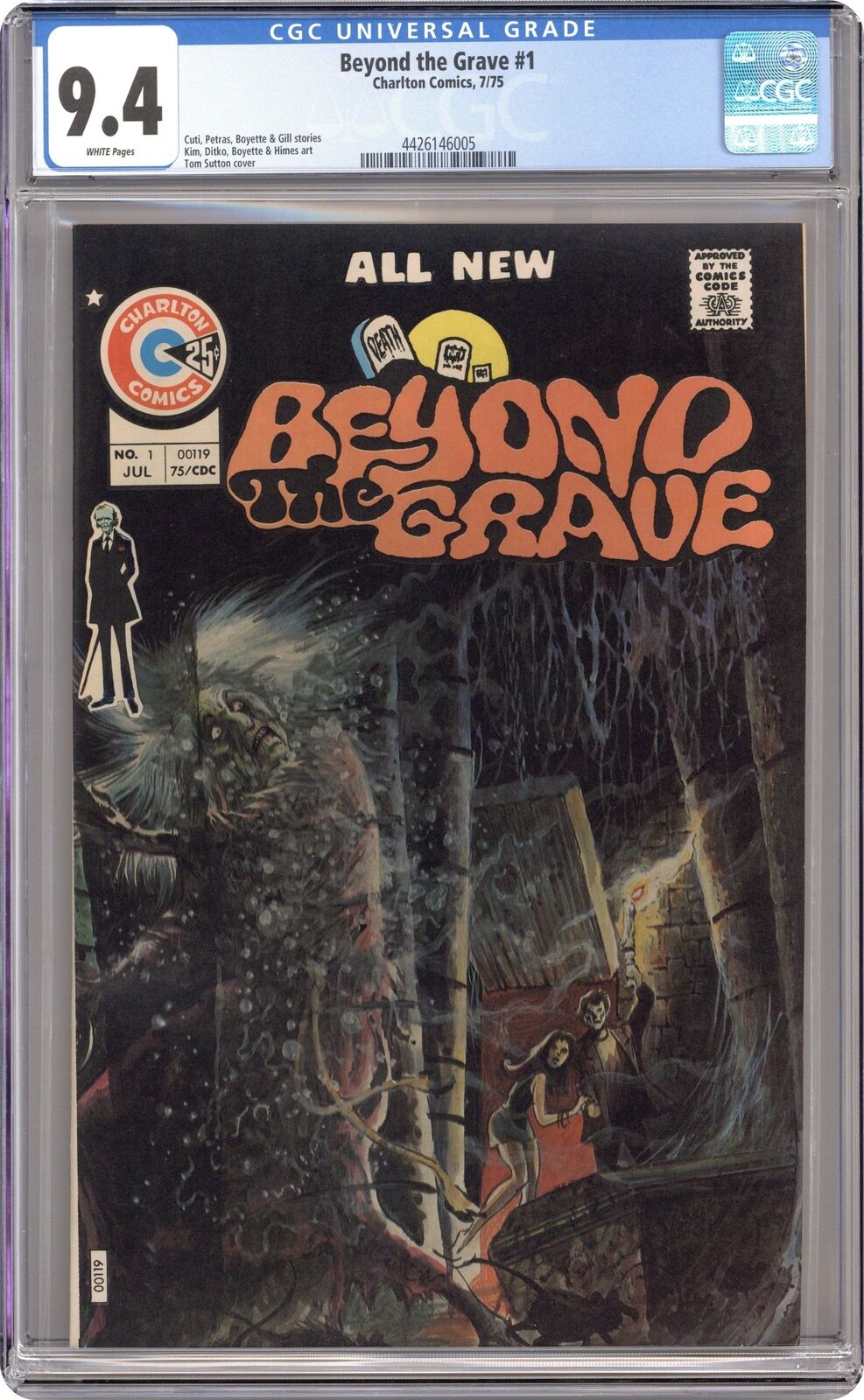 Beyond the Grave #1 CGC 9.4 1975 4426146005
