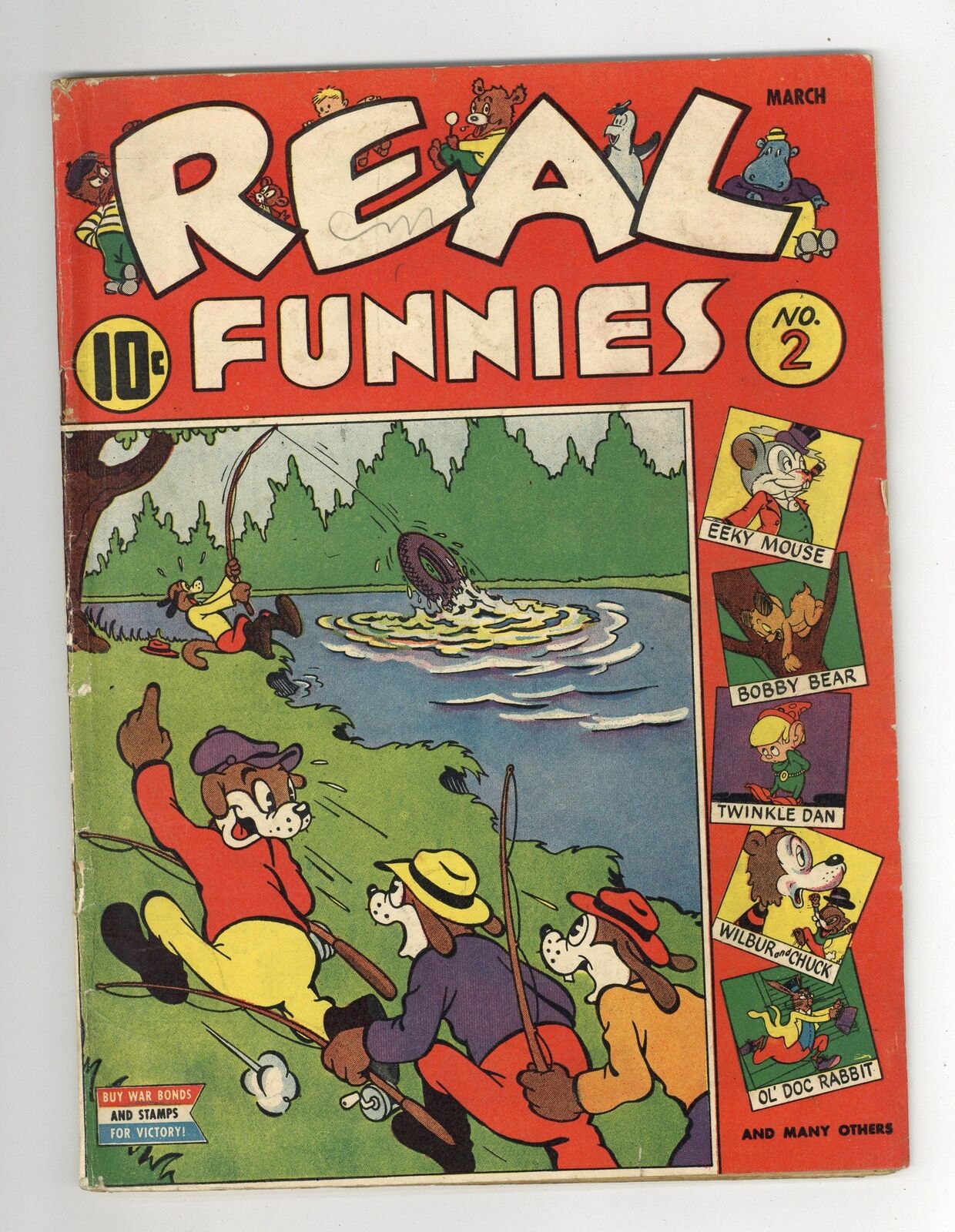 Real Funnies #2 VG- 3.5 1943