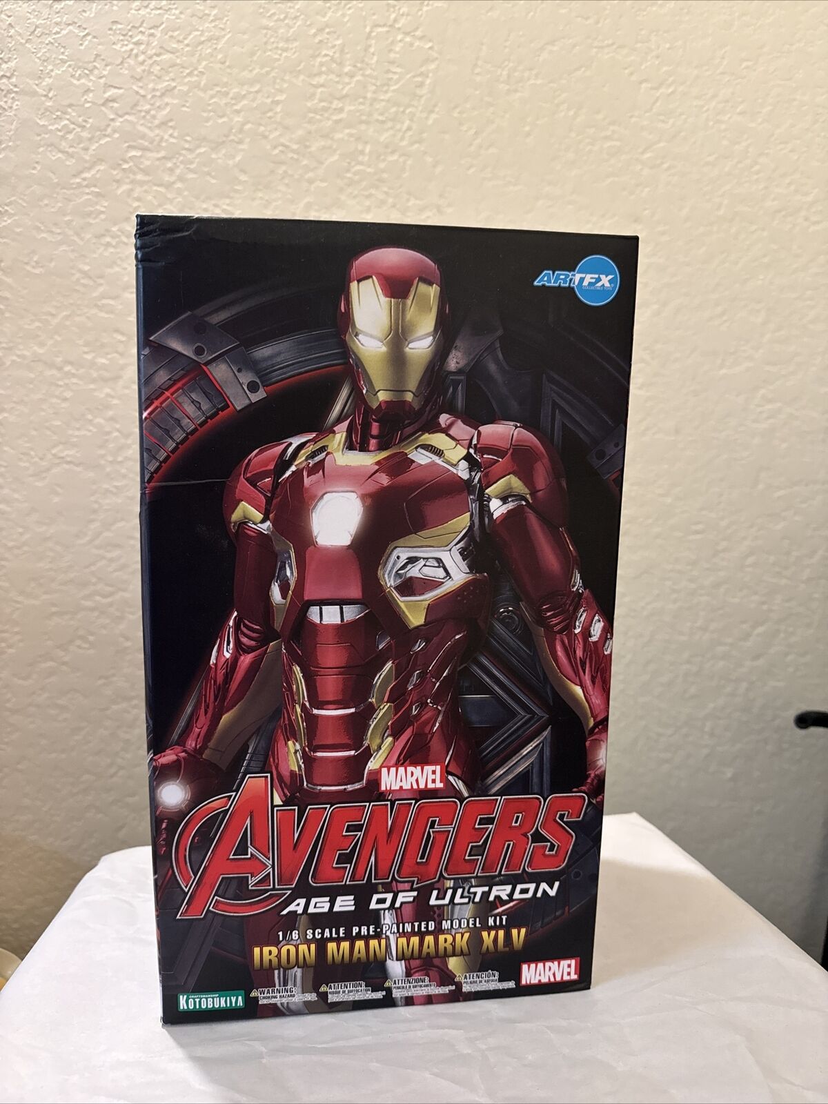 Kotobukiya Marvel Avengers Iron Man Mark 45 XLV ArtFX 1/6 Scale PrePainted Model