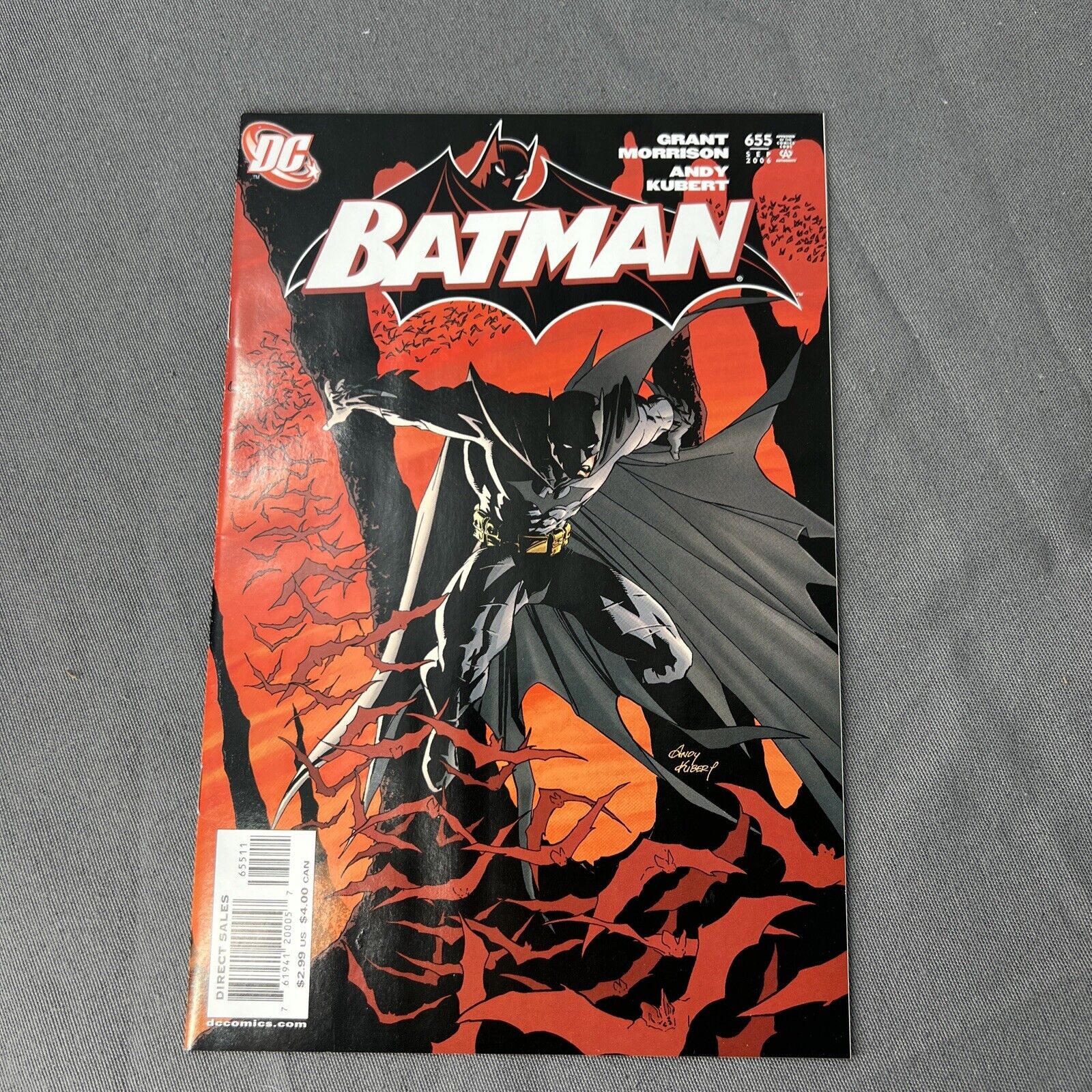 BATMAN #655 (1ST CAMEO DAMIAN WAYNE) DC COMICS 2006 KEY ISSUE