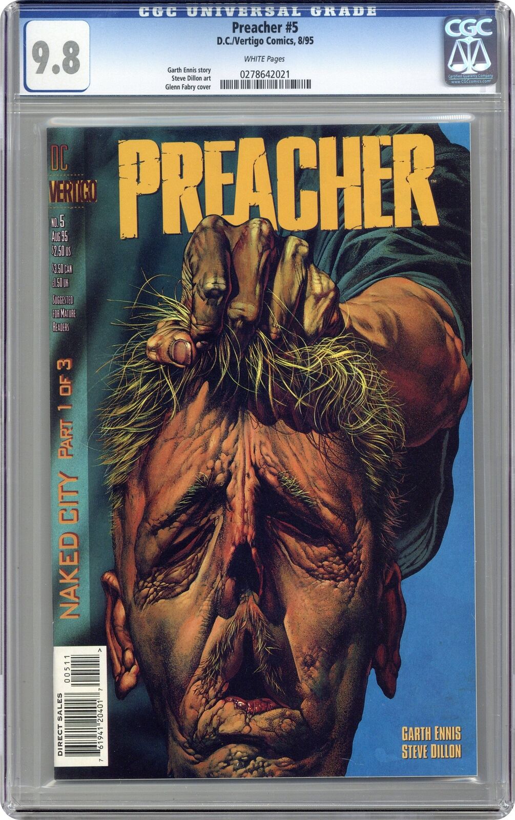 Preacher #5 CGC 9.8 1995 0278642021