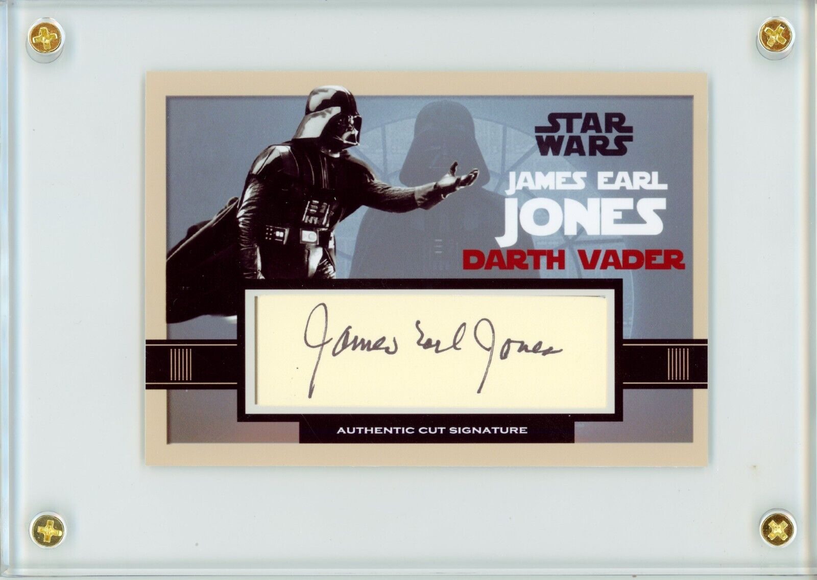 James Earl Jones (Darth Vader) ~ Signed Autographed Custom Star Wars Card ~ JSA