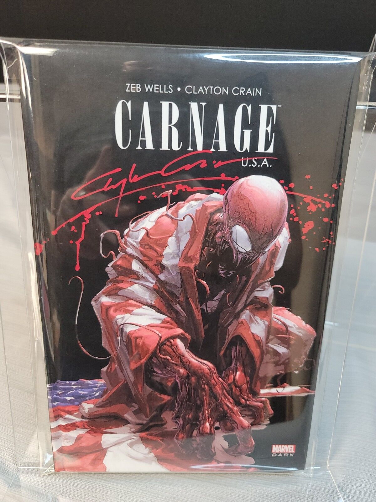 Carnage USA Marvel Dark Panini HC Clayton Crain Hardcover France Murder Remark