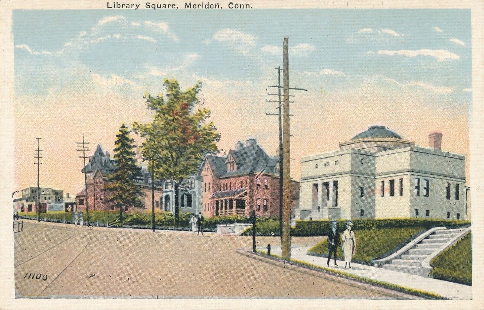 MERIDEN CT – Library Square