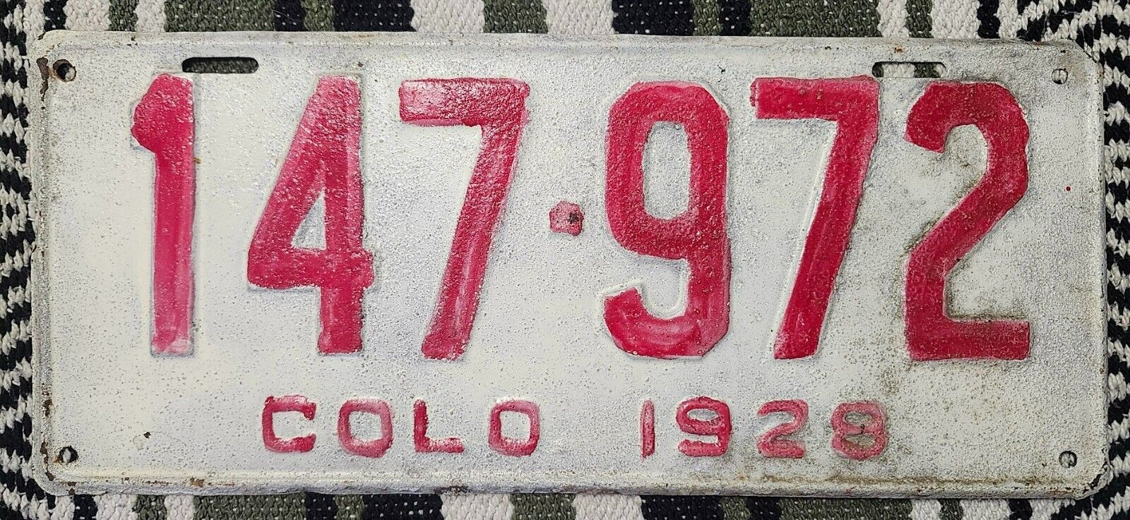 COLLECTABLE License Plates VINTAGE
