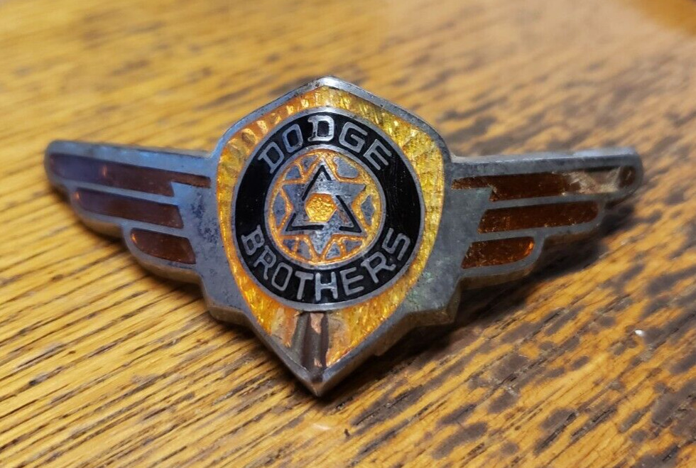 Dodge Brothers Metal Emblem Vintage