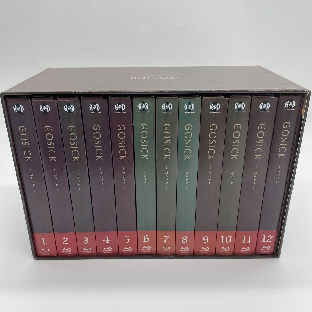 GOSICK Blu-ray 1-12 Volume Set with BOX and Booklet Anime