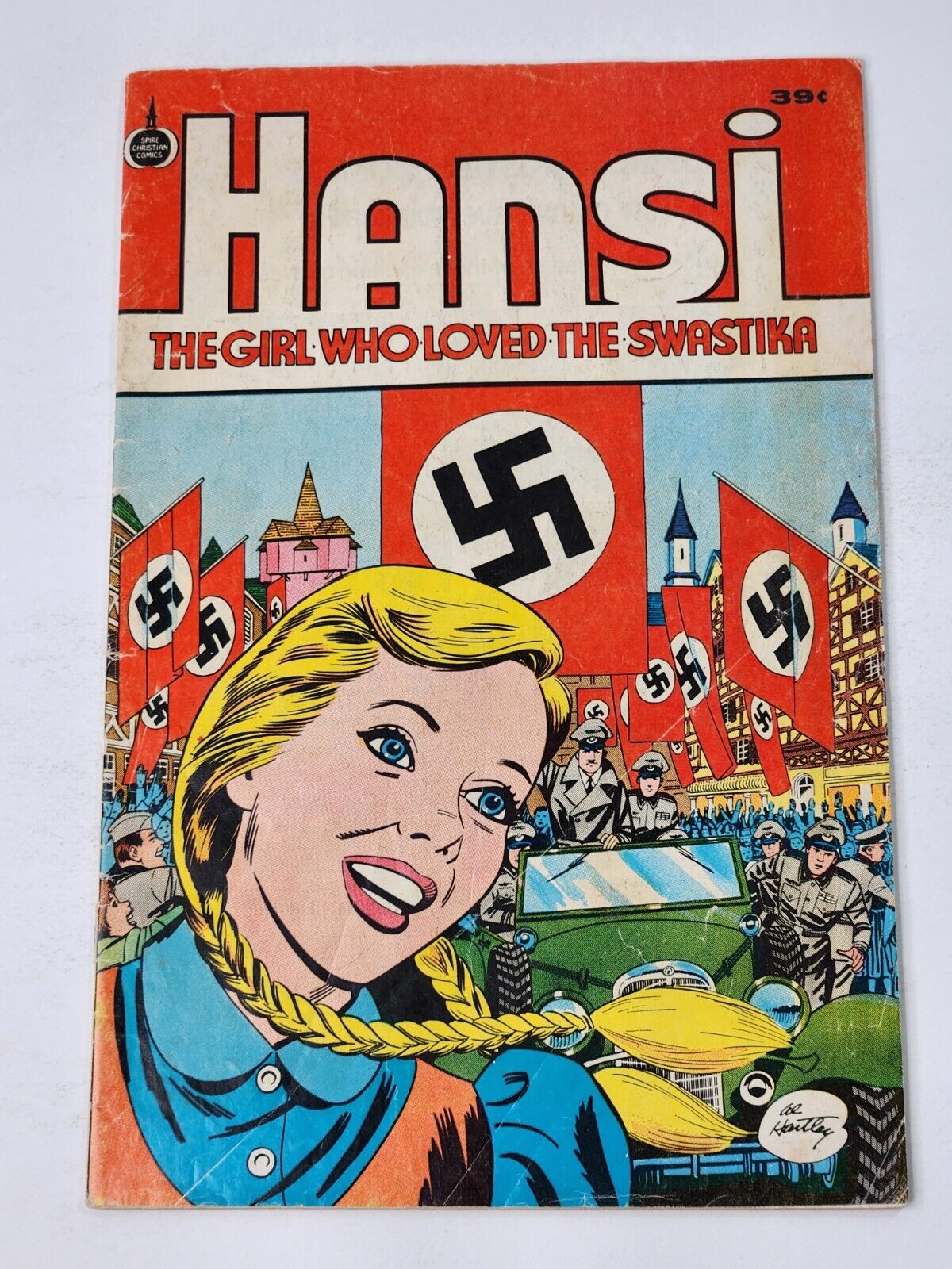Hansi The Girl Who Loved The Swastika Spire Christain Comics 39 Cent 1976
